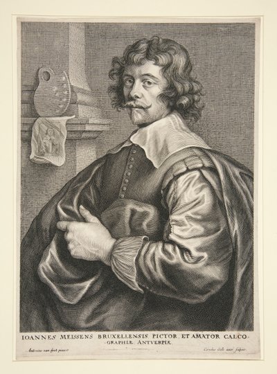 Joannes Meissens, maler og forlegger i Brussel av Cornelis Galle II