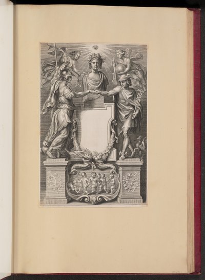 Tittelside for Frederik de Marselaer, Legatvs av Cornelis Galle II after Sir Peter Paul Rubens