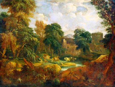 Flanderns landskap, 1600- eller tidlig 1700-tall av Cornelis Huysmans
