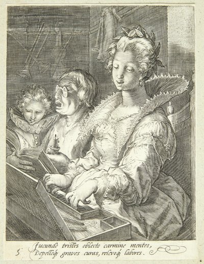 Musikk av Cornelis Jacobsz Drebbel
