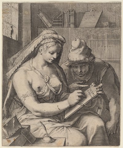 Aritmetikk av Cornelis Jacobsz Drebbel, after Hendrik Goltzius
