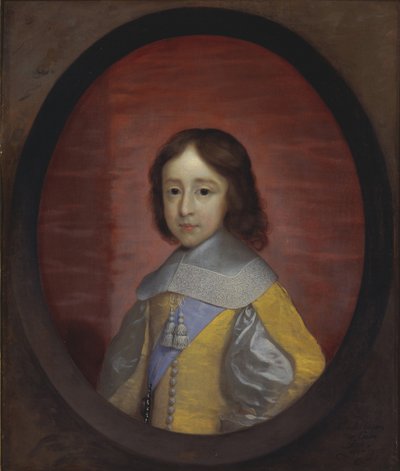 William III, prins av Oransje 1650-1702, som barn, 1657 av Cornelis Janssens van Ceulen
