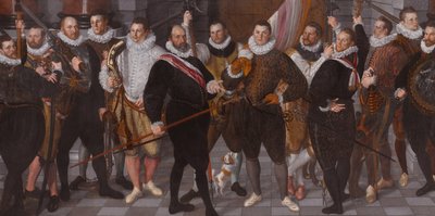 Selskapet til kaptein Dirck Jacobsz Rosecrans og løytnant Pauw av Cornelis Ketel