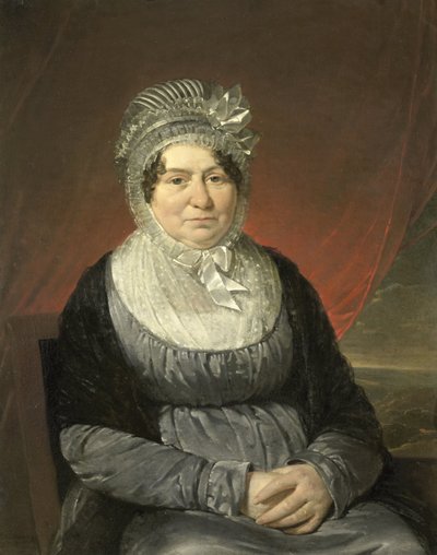 Fru Brak-Haskenhoff av Cornelis Kruseman (signed by artist)