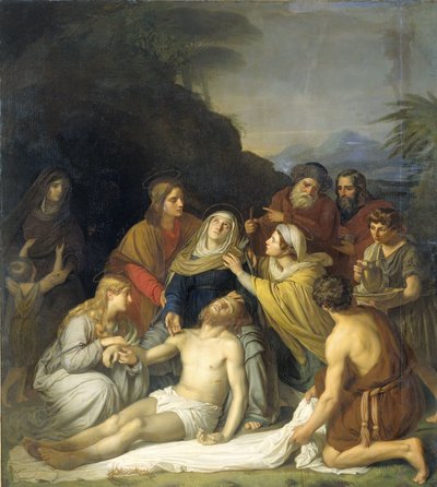 Gravleggingen av Cornelis Kruseman