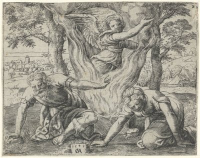 Offer av Manoach History of Samson (serietittel) av Cornelis Massijs