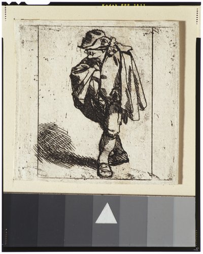 Mann med én hånd kastet inn i sin dublett av Cornelis Pietersz Bega