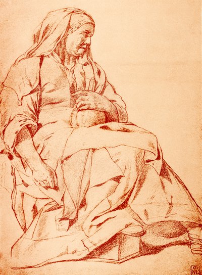 Den syke kvinnen med urinflaske av Cornelis Pietersz Bega