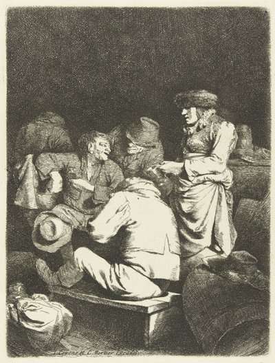 Vertinne og selskap i gjestgiveri av Cornelis Pietersz. Bega