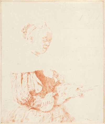 tastatur spiller av Cornelis Ploos van Amstel (signed by artist)