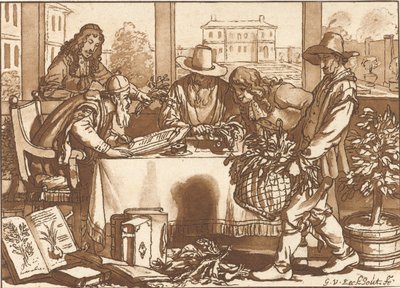 Botaniker av Cornelis Ploos van Amstel