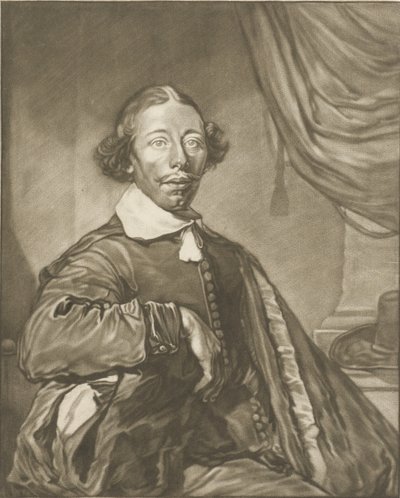Portrett av en mann av Cornelis Ploos van Amstel