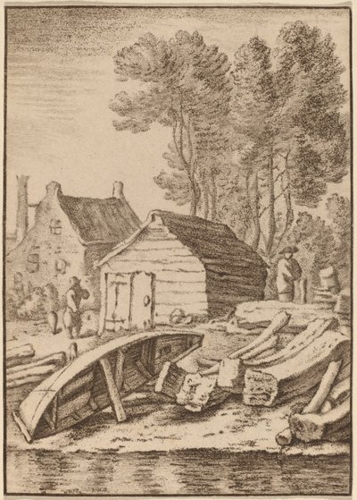 Verft, 1761, utgitt 1765. av Cornelis Ploos van Amstel