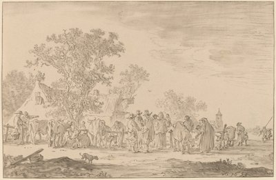 Storfemarked av Cornelis Ploos van Amstel after Jan