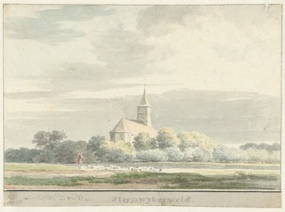 Utsikt over Steenwijkerwold av Cornelis Pronk