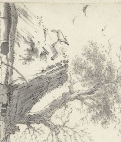 Våningshus ved vannet av Cornelis Saftleven