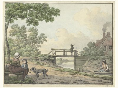 liggende hund av Cornelis Saftleven