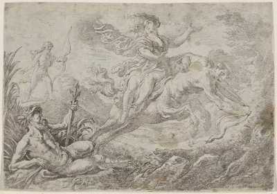 Nessus blir truffet av Hercules