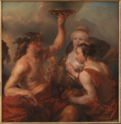 Bacchus, Ceres og Venus av Cornelis Schut