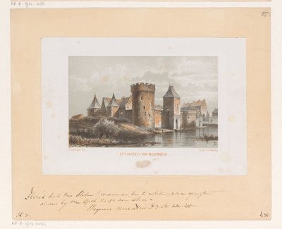 Medemblik slott Medemblik slott (tittel på objekt) av Cornelis Springer