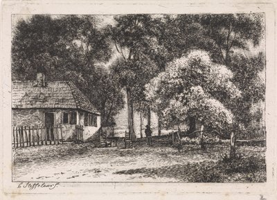 Hus blant trær Femte suite (serietittel) av Cornelis Steffelaar