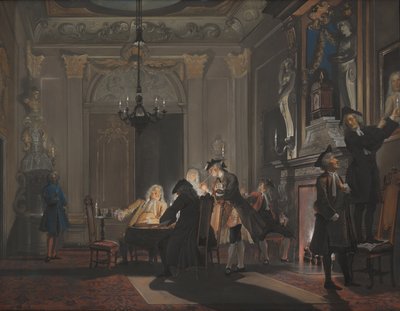 "Det var en samtale mellom brødrene" av Cornelis Troost