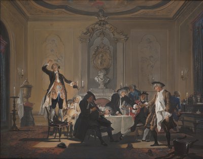 "Det var et rykte i huset" av Cornelis Troost