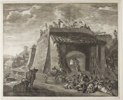 Lime-Kiln, fra Cabinet Reynst av Cornelis Visscher