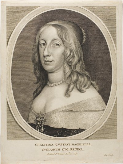 Dronning Kristina av Sverige av Cornelis Visscher