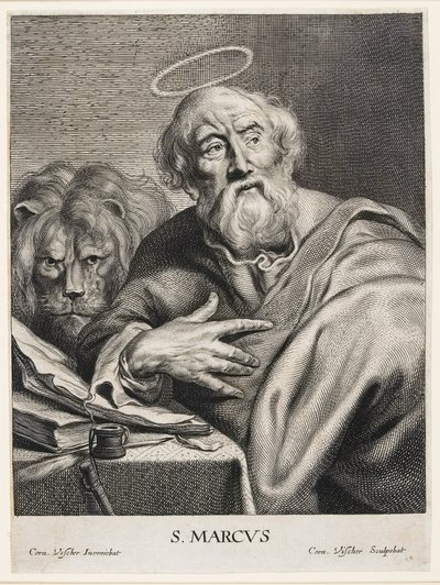 St. Mark av Cornelis Visscher