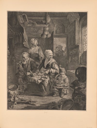 Pannekakekvinnen av Cornelis Visscher