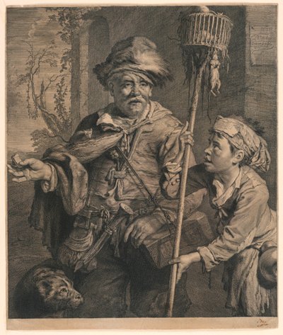 Rottefangeren av Cornelis Visscher