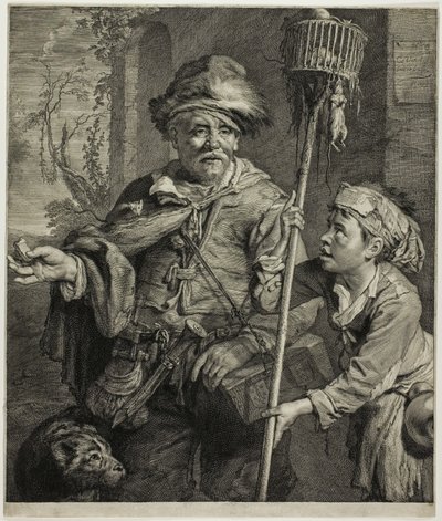 Rottefangeren av Cornelis Visscher