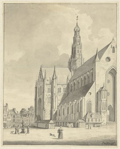 Saint Bavo i Haarlem av Cornelis de Kruyff