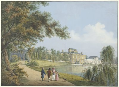 Utsikt over Soestdijk-palasset av Cornelis de Kruyff