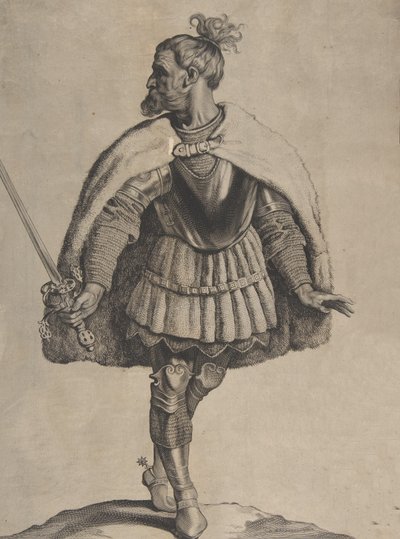 Svevus, fra serien Peplus, sive Gothorum, Heruolorum..., 1650. av Cornelis de Visscher