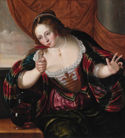 Portrett av en dame, tidlig på 1600-tallet av Cornelis de Vos