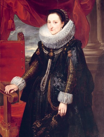 Portrett av en kvinne. av Cornelis de Vos
