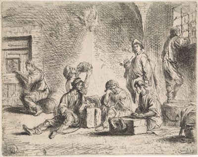 Fanger i fangehull Sjangerscener (serietittel) av Cornelis de Wael
