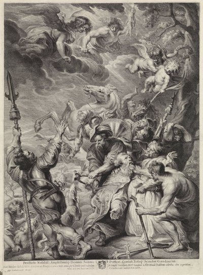 Torturen av St. Livinus av Cornelis van Caukercken