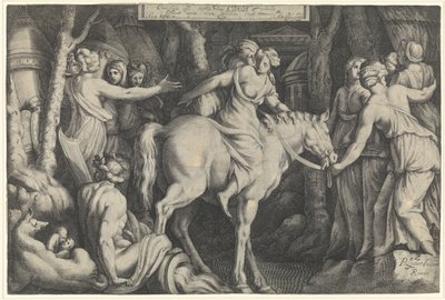 Cloelias fly over Tiberen Cloelia (tittel på objekt) av Cornelis van Kittensteyn