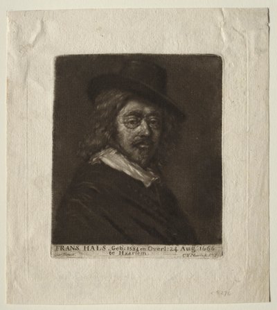 Frans Hals, 1761. av Cornelis van Noorde