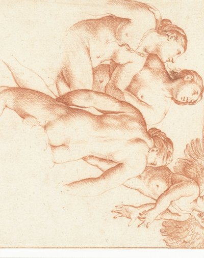 Amor og de tre nåder av Cornelis van Poelenburch
