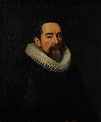 Portrett av en mann av Cornelis van der Voort (follower of)