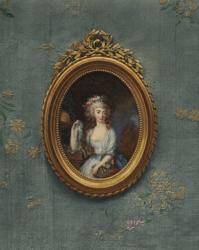 Portrett av prinsesse Louise av Hessen-Darmstadt av Cornelius Hoyer