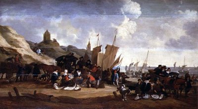 Fisketorget av Cornelius Hubert Van Meurs