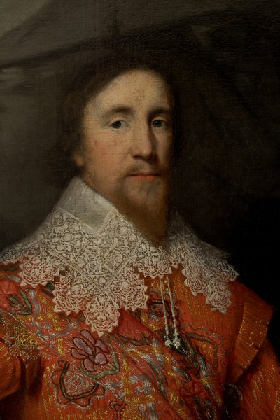 Sir Nicolas Crisp 1st Bt. (ca. 1599-1666), ca. 1599-1666 (olje på lerret) av Cornelius I (attr.to) Johnson