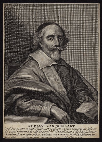 Adriaen van Nieulandt den yngre av Cornelius Janssen van Ceulen