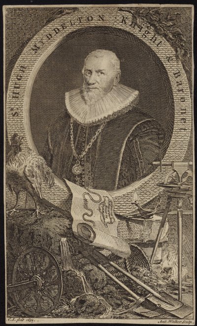 Hugh Myddleton av Cornelius Janssen van Ceulen
