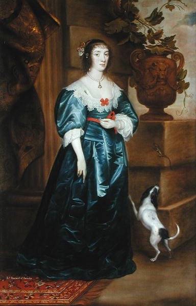 Lady Gerard av Bromley (d.1634) ca. 1633 (olje på lerret) av Cornelius Janssen van Ceulen